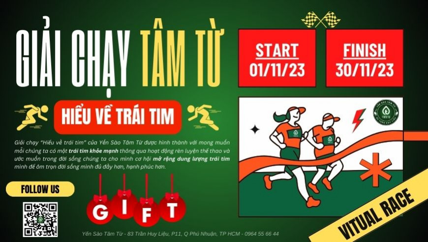 GIẢI CHẠY BỘ TÂM TỪ - HIỂU VỀ TRÁI TIM