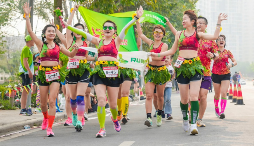 Chạy cùng chị em Ecolife Runners
