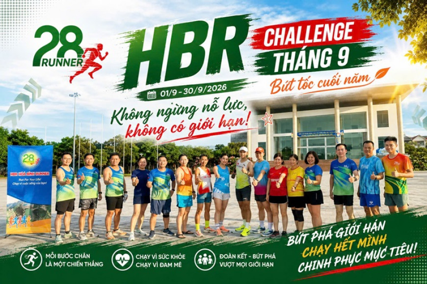 HBR CHALLENGE THÁNG 9