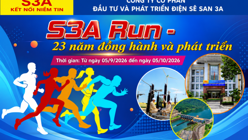 S3A Run - 23 NĂM ĐỒNG HÀNH VÀ PHÁT TRIỂN