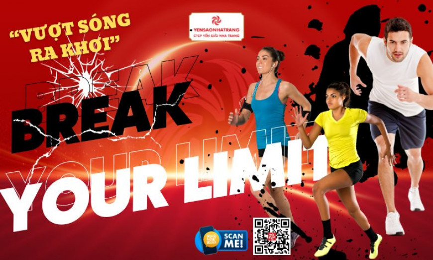 BREAK YOUR LIMIT - GIẢI CHẠY VƯỢT SÓNG RA KHƠI - CTCP YẾN SÀO NHA TRANG