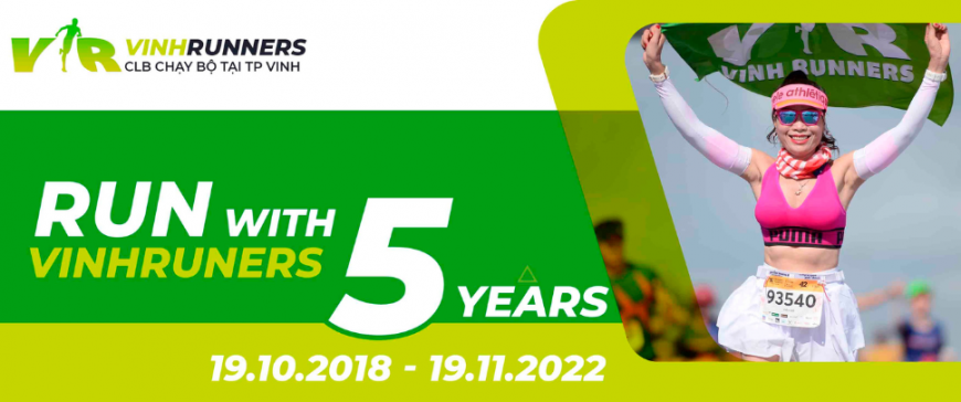 MỪNG SINH NHẬT VINH RUNNERS LẦN THỨ 5
