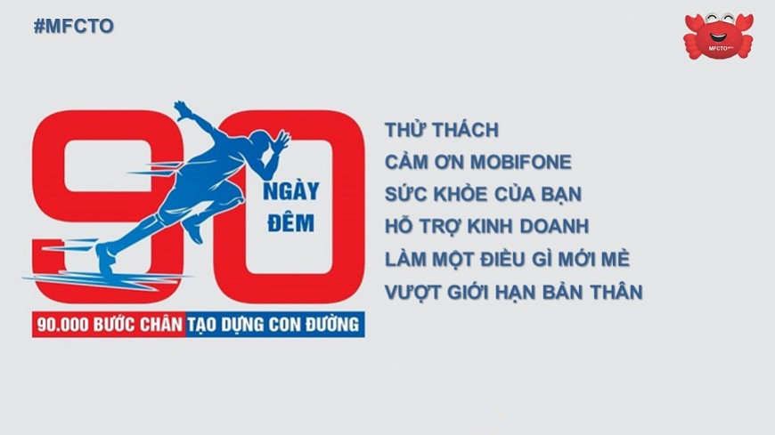 90 Ngày Đêm 90 ngàn bước chân tạo dựng con đường