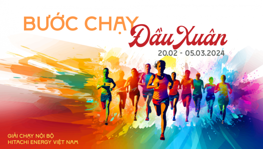 Hitachi Energy Bước Chạy Đầu Xuân Giáp Thìn 2024
