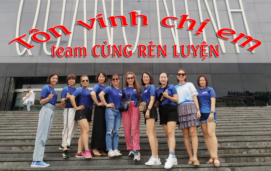 CRL tháng 3 - Tôn vinh chị em team Cùng rèn luyện