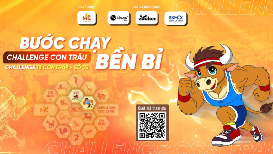 BƯỚC CHẠY BỀN BỈ - CHALLEENGE 12 CON GIÁP SỐ 02 - MÊ CHẠY BỘ