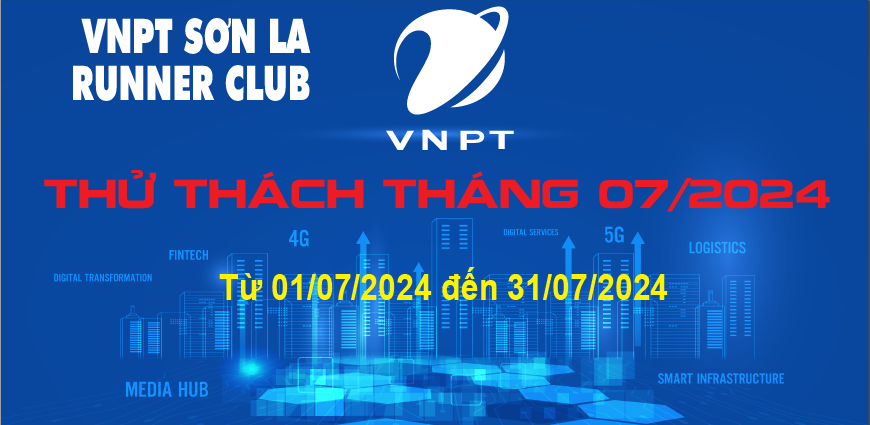 VNPT Sơn La Runner thử thách tháng 7
