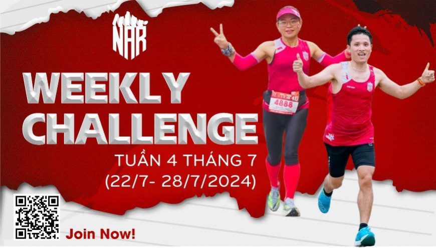 Vinh NAR - Challenge Tuần 4 Tháng 7