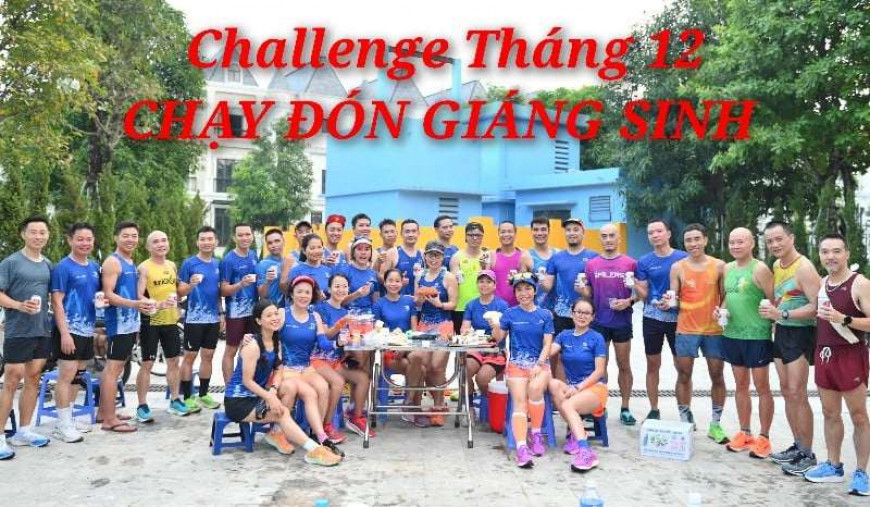 CHALLENGE THÁNG 12 - CHẠY ĐÓN GIÁNG SINH