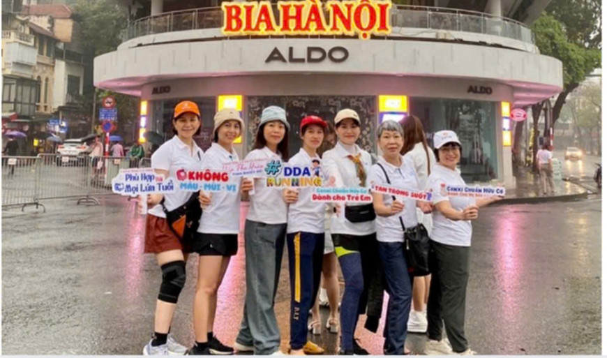 CHẠY CÙNG DDA VIỆT NAM THÁNG 5