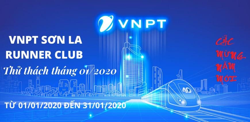 VNPT Sơn La Runner Club - Thử thách tháng 01-2020