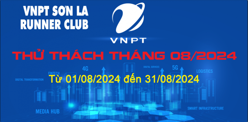 VNPT Sơn La Runner thử thách tháng 8