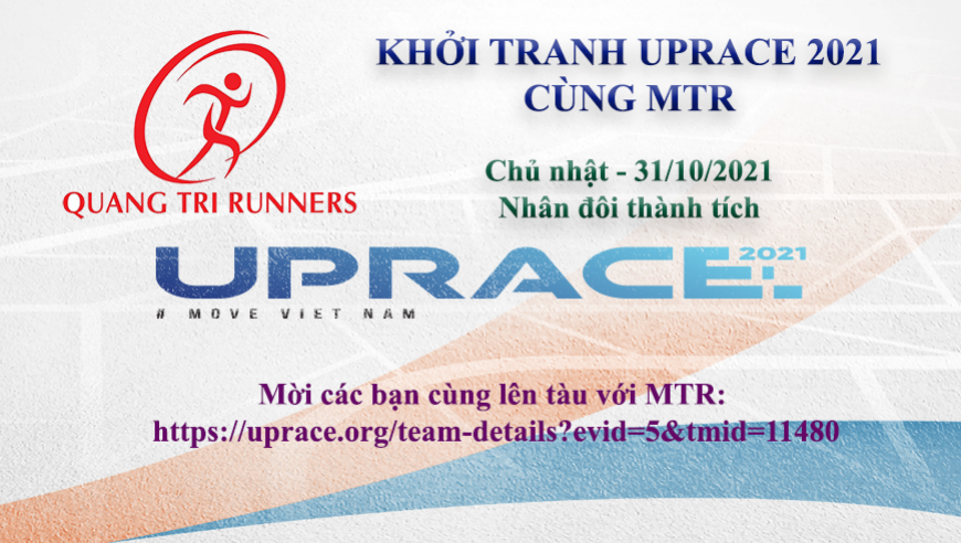 QTR - Long run cuối tuần - Khởi động UpRace 2021