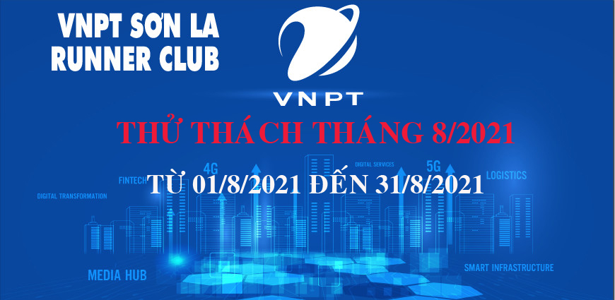 VNPT Sơn La Runner thử thách tháng 8