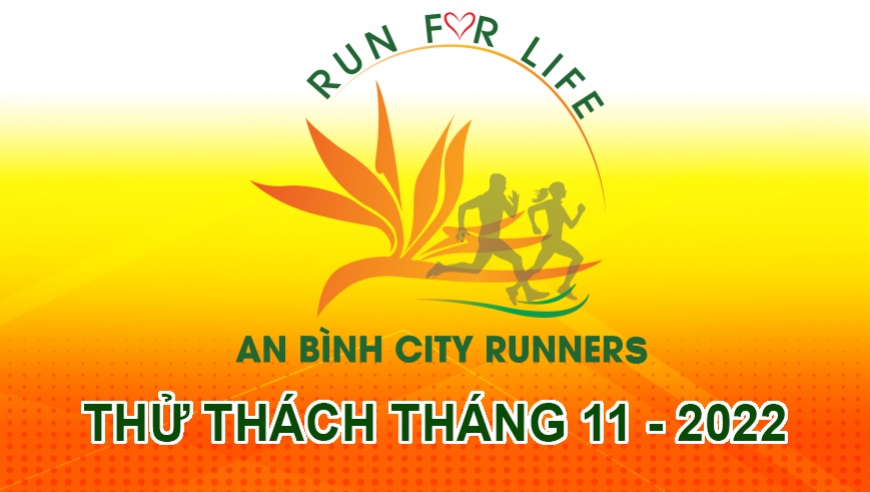 THỬ THÁCH THÁNG 11 NĂM 2022 - ABCR2022