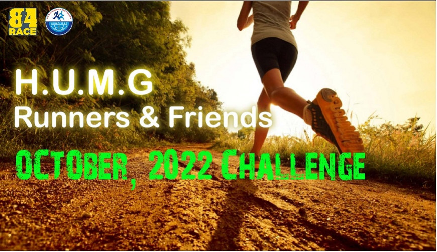 HUMG RUNNERS AND FRIENDS - OCTOBER, 2022 CHALLENGE