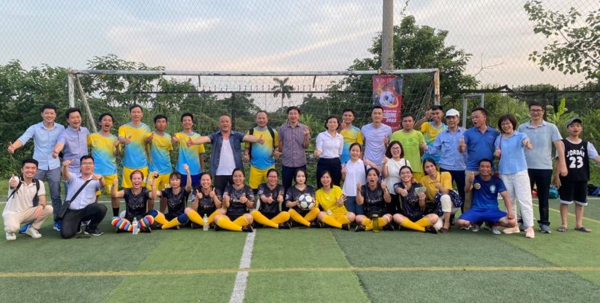 GE - Đồng hành cùng đội bóng đá nam và nữ GE vào Chung kết Hội thao 2022