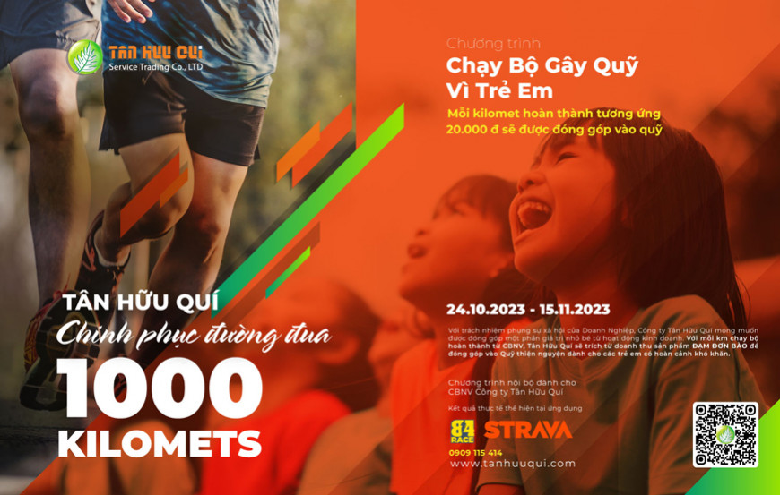 TÂN HỮU QUÍ - CHẠY BỘ GÂY QUỸ VÌ TRẺ EM
