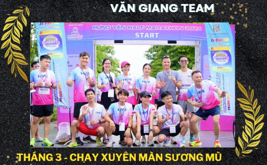 Văn Giang Team - Thử thách chạy phá sương mù
