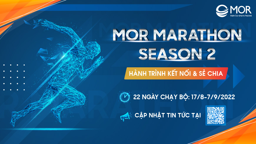 MOR MARATHON SEASON 2 - HÀNH TRÌNH KẾT NỐI VÀ SẺ CHIA
