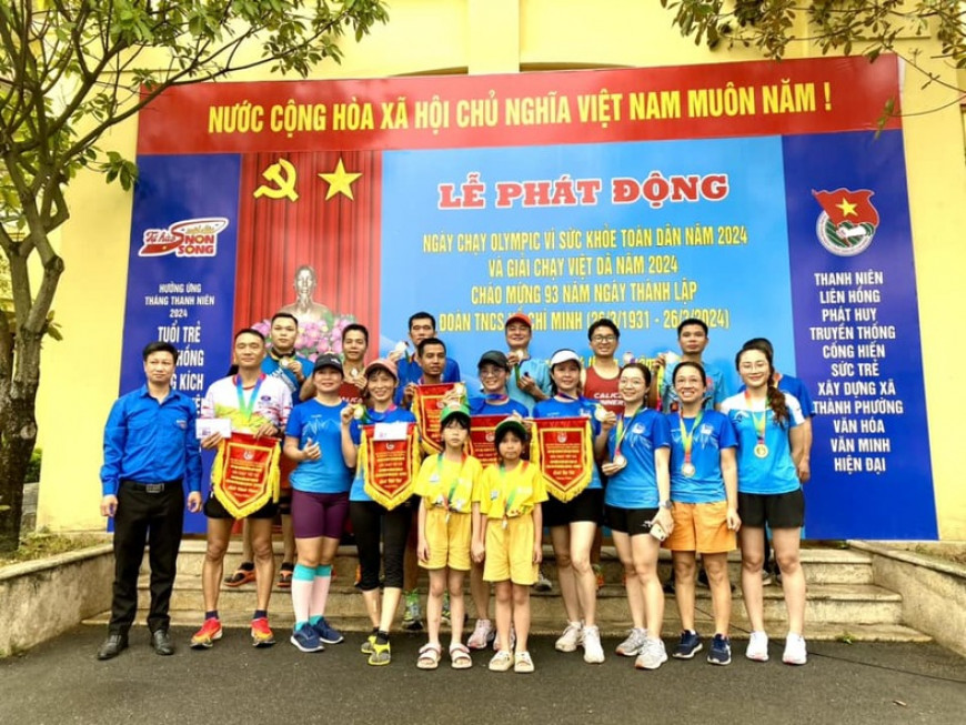Thử thách tháng 4 năm 2024 của CLB Đan Phượng Runners