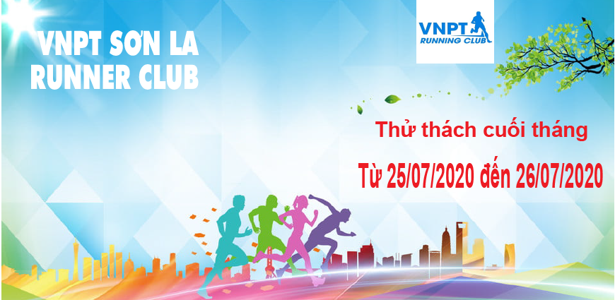 VNPT Sơn La Runner thử thách cuối tháng 7