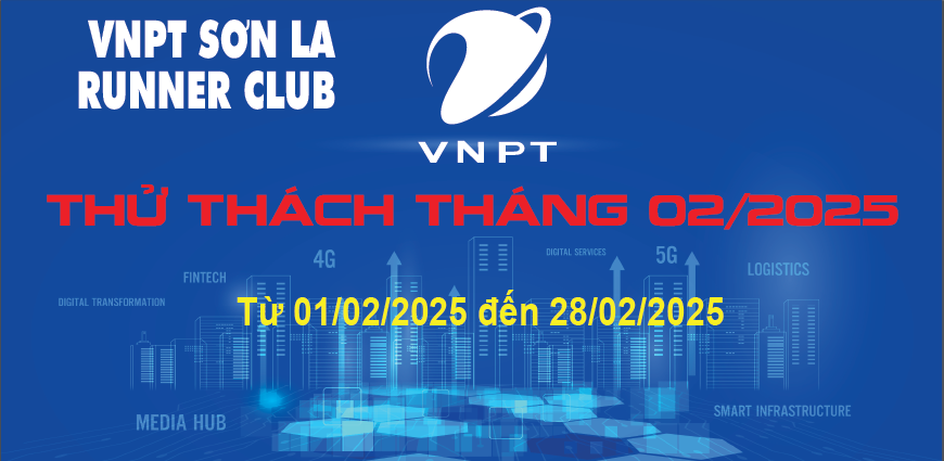 VNPT Sơn La Runner thử thách tháng 02