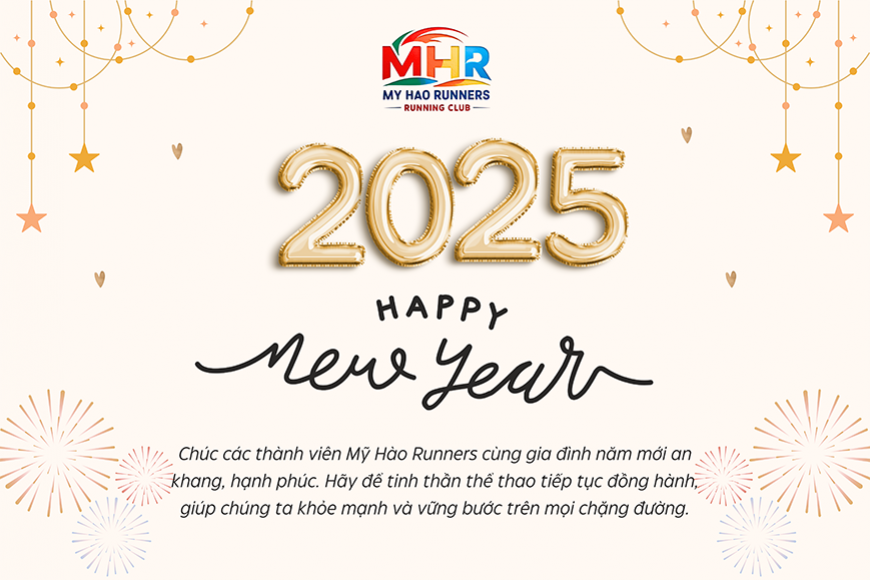 Mỹ Hào Runners – Chúc mừng năm mới 2025