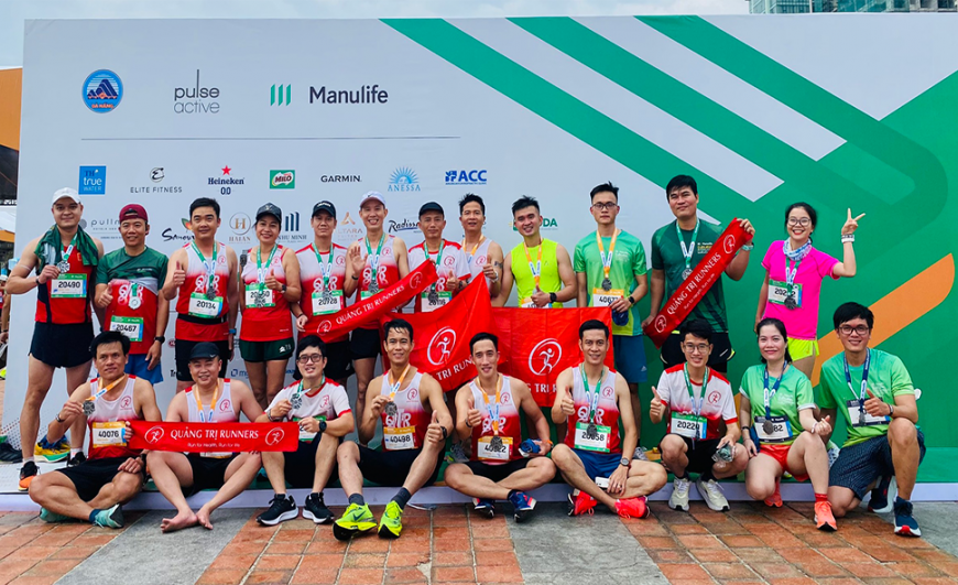 QTR - Long run cuối tuần chúc mừng ACE QTR về đích xinh tươi tại Manulife Danang International Marathon