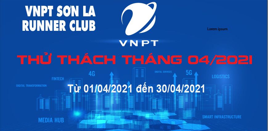 VNPT Sơn La Runner thử thách tháng 4