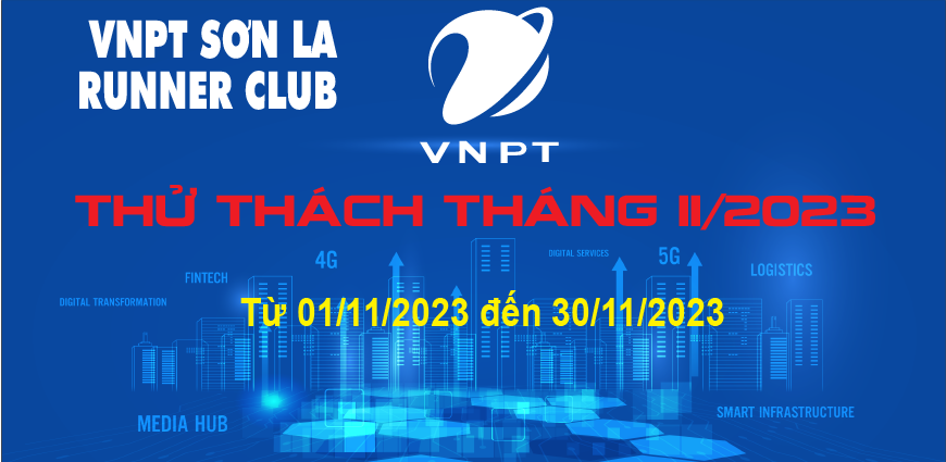 VNPT Sơn La Runner thử thách tháng 11