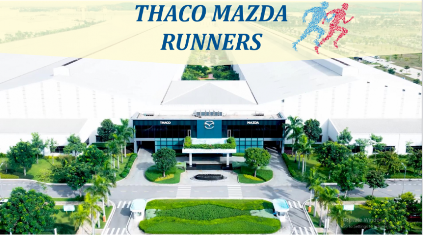 THACO Mazda runners - Thử thách tháng 9