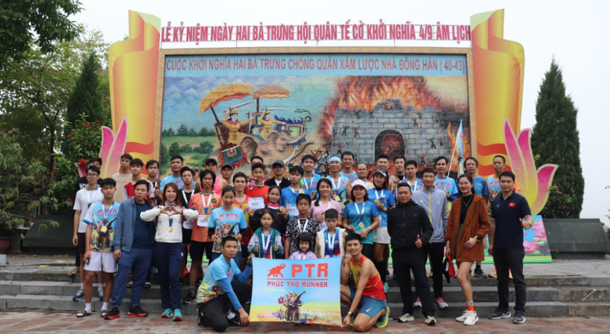 Hào Khí Hai Bà Trưng – Cùng Phúc Thọ Runners Chinh Phục 1985km