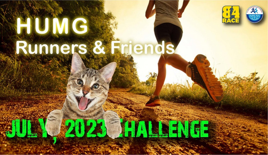 HUMG RUNNERS AND FRIENDS - JULY, 2023 CHALLENGE