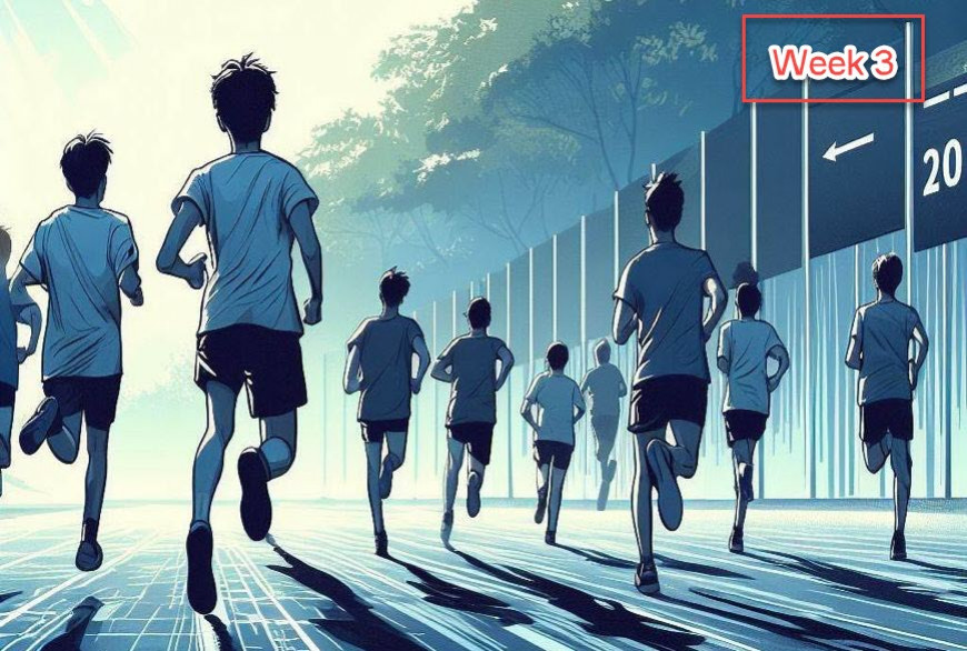 Hành trình đi tìm pace 4 - Tuần 3