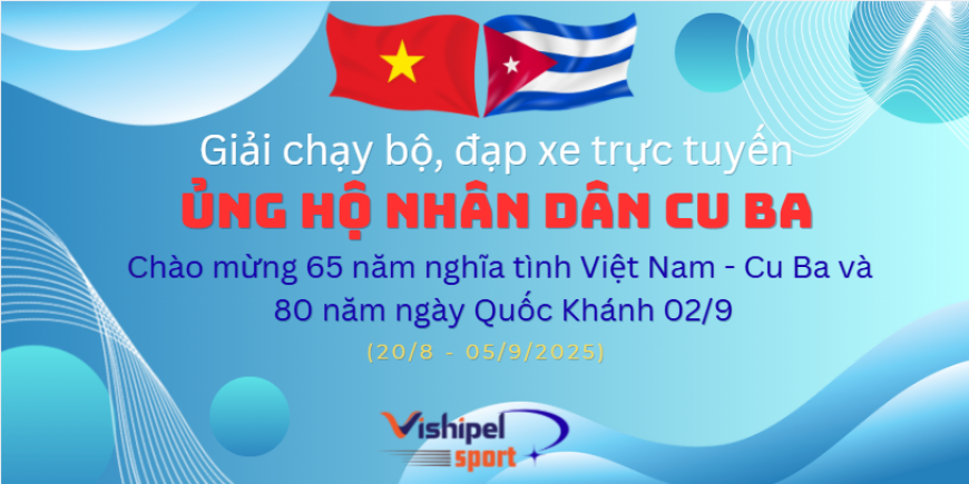 VISHIPEL - CHẠY ỦNG HỘ NHÂN DÂN CUBA