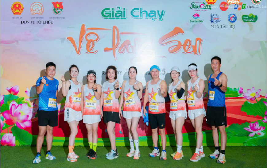 Thử thách Chào mừng Cách mạng tháng 8 và Quốc khánh mồng 2 tháng 9 Team Phú Hậu Runners