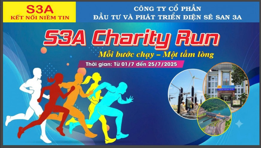 S3A Charity Run - Mỗi bước chạy Một tấm lòng