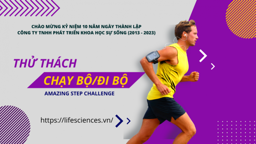 Khoa học Sự Sống - AMAZING STEP CHALLENGE