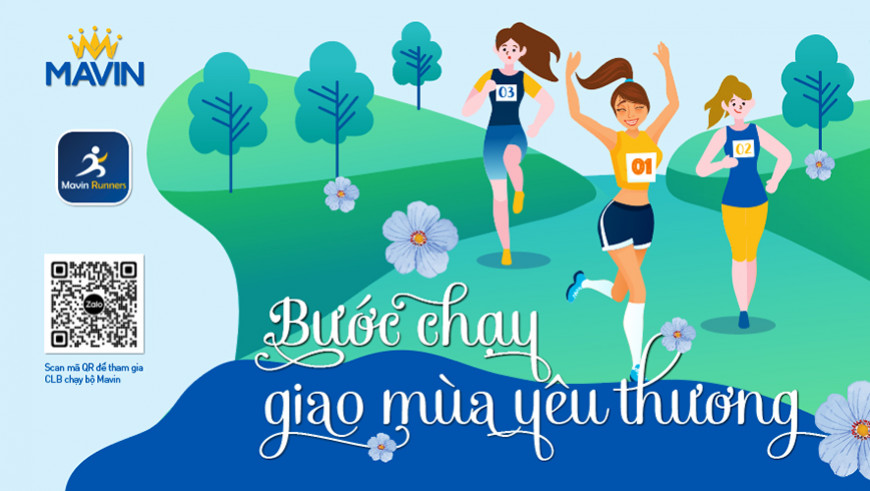 THỬ THÁCH MAVIN THÁNG 10 – BƯỚC CHẠY GIAO MÙA YÊU THƯƠNG