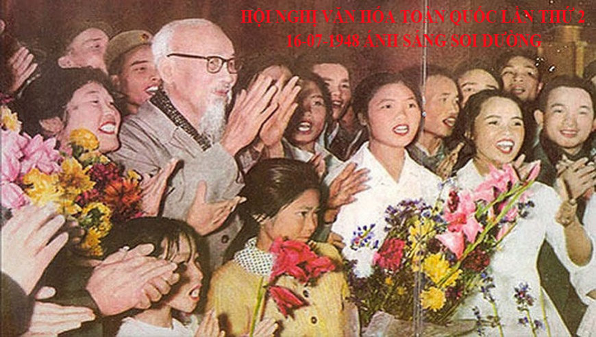 HỘI NGHỊ VĂN HÓA TOÀN QUỐC LẦN THỨ HAI 16-7-1948 ÁNH SÁNG SOI ĐƯỜNG