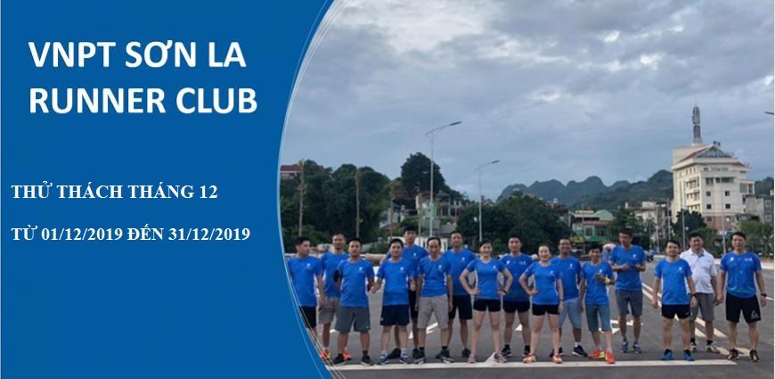 VNPT Sơn La Runner Club - Thử thách tháng 12-2019