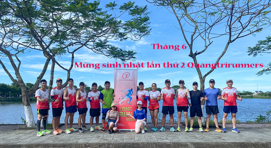 Hải Lăng Runners - Tháng 6 yêu thương Mừng sinh nhật lần 2 Quảng Trị runners