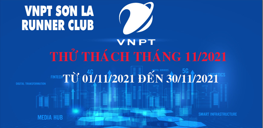 VNPT Sơn La Runner thử thách tháng 11