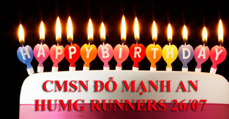 CMSN ĐỖ MẠNH AN - HUMG RUNNERS 26-07