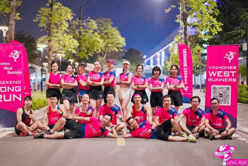 CHÀO MỪNG NGÀY RA MẮT VINHOMES WEST RUNNERS 29-12-2024