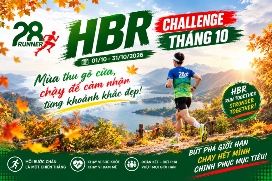 HBR CHALLENGE THÁNG 10
