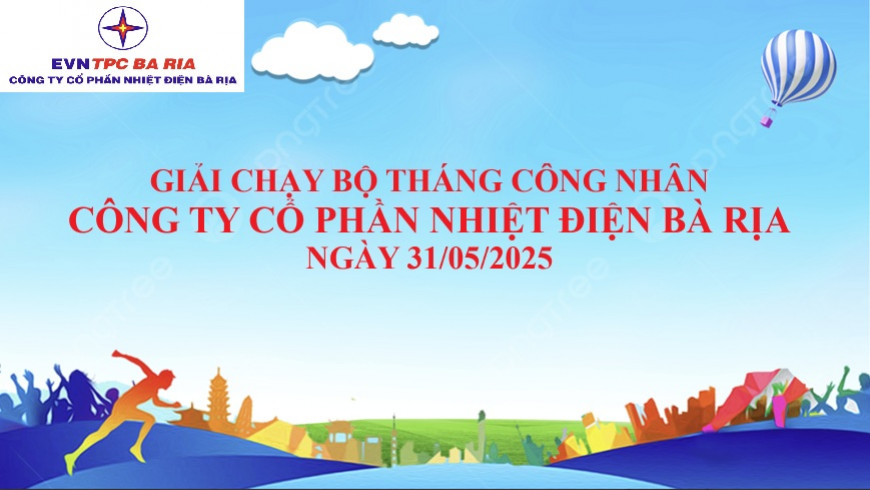 Giải chạy bộ BTP tháng công nhân 2025