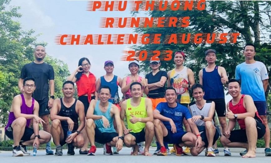 PHÚ THƯỢNG RUNNERS - CHALLENGE AUGUST 2023