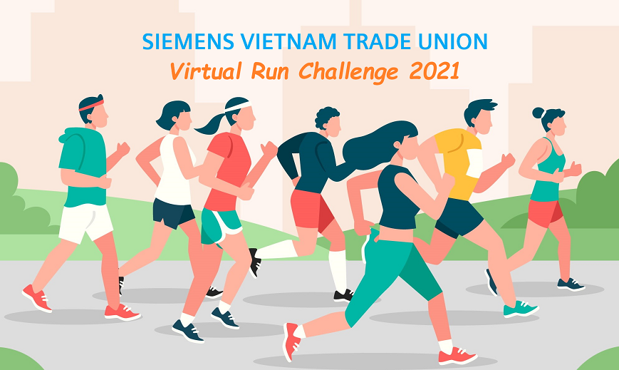 Siemens Vietnam Trade Union Virtual Run Challenge 2021